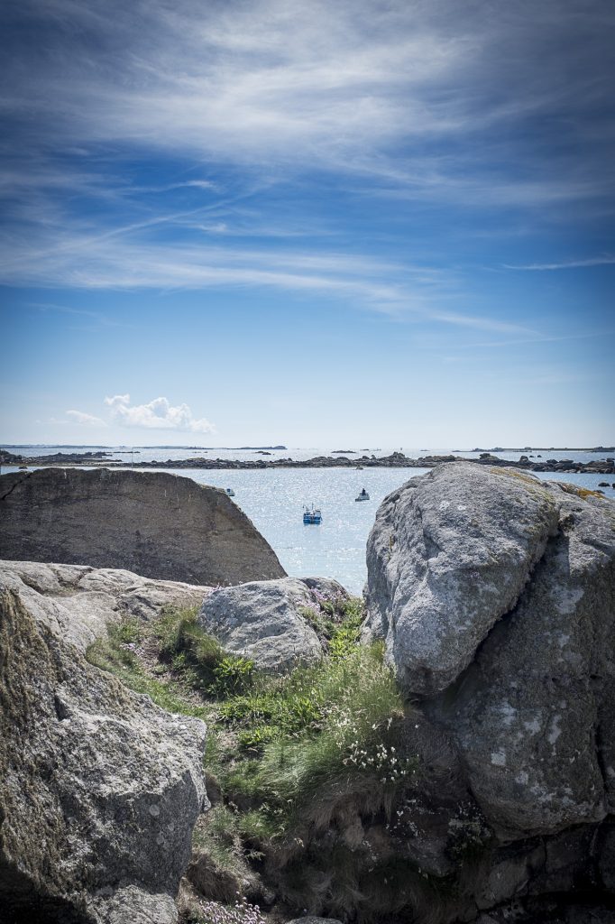 Pors Grac'h finistere, chaos granitique