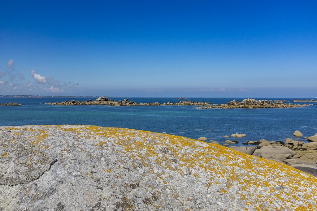 Kerlouan plage de Neiz Vran, chaos granitique